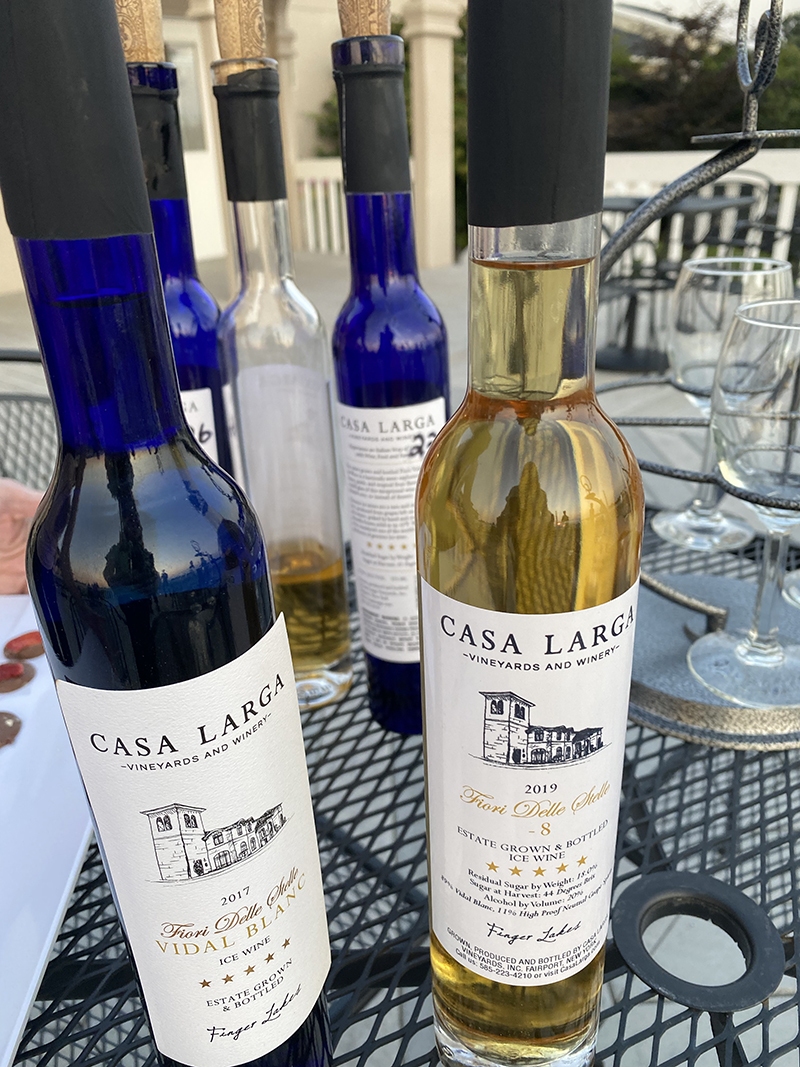 Ice wine at Casa Larga along New York's Empire State Trail