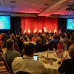 My breakfast keynote at the Arkansas Governor's Conference on Tourism. Photo credit: Arkansas Department of Parks and Tourism.
