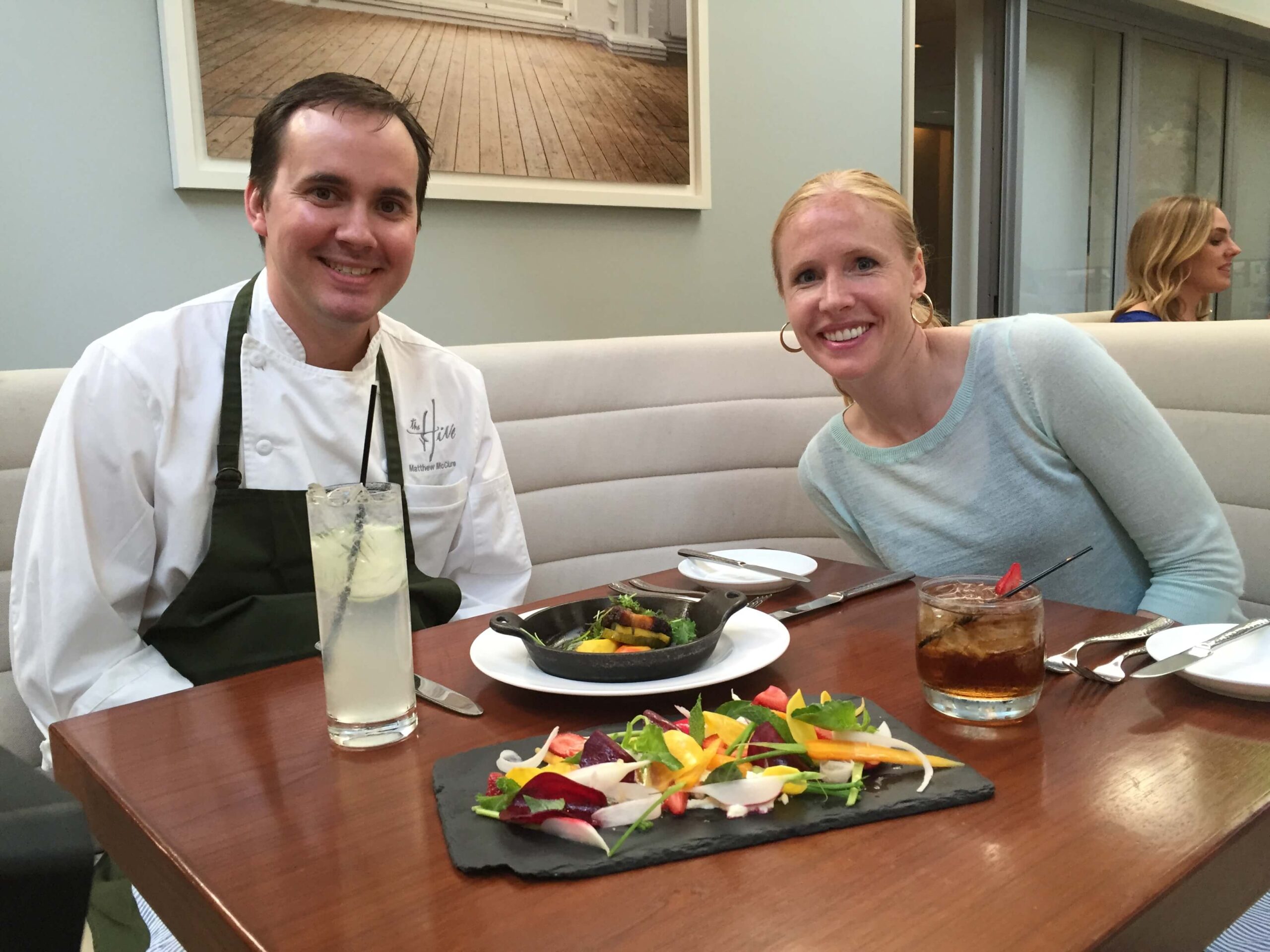 Darley Newman tried Smoked Pork Belly with Chef Matthew McClure