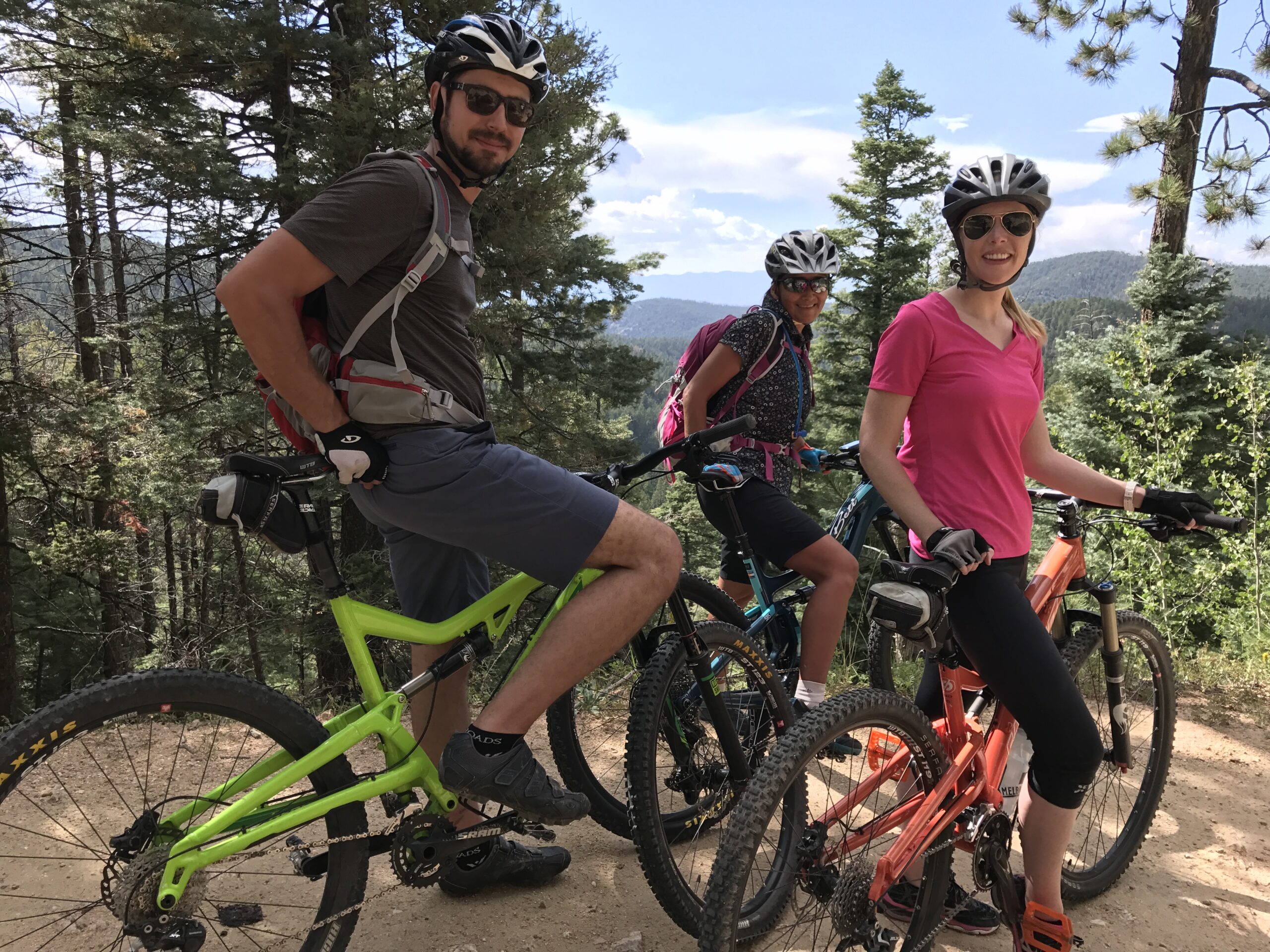 Biking the Santa Fe National Forest for Travels with Darley