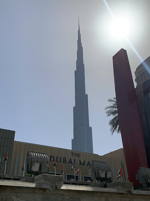 The Dubai Mall and Burj Khalifa