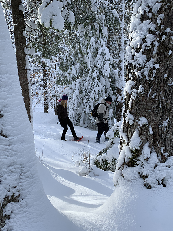 Snowshoeing in the Adirondacks