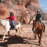 Riding horses with the Navajo in Canyon de Chelly Arizona