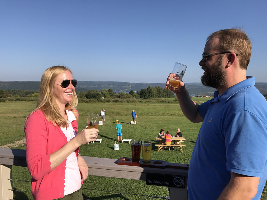 Craft beer and fun at Steuben Brewery