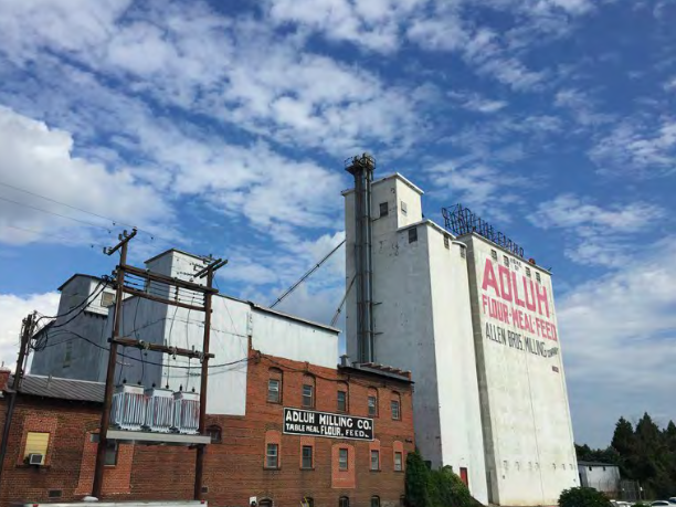 Iconic Adluh Flour Mill in Columbia