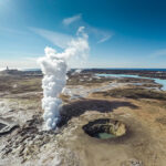Geothermal activity in Iceland