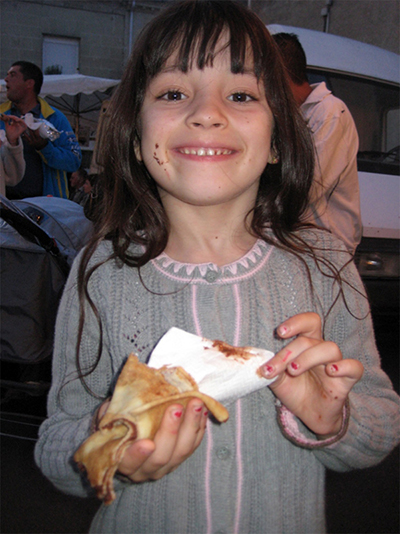 The world's best chocolate crepes are made in Tours, as my daughter can attest.