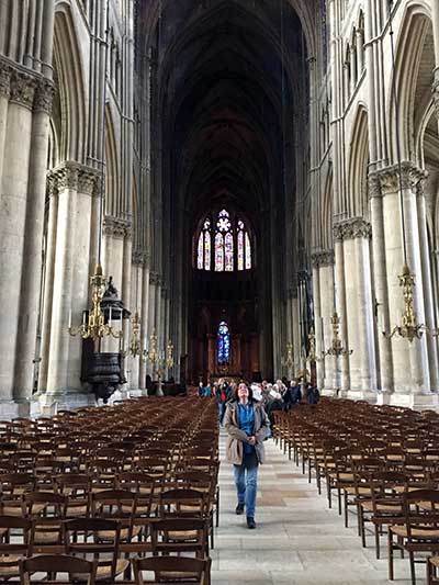The stunning Reims Cathedral is a must-visit.