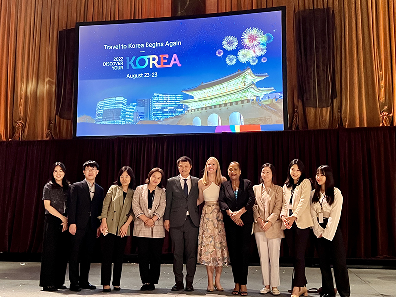 Darley honored at Korea Tourism event