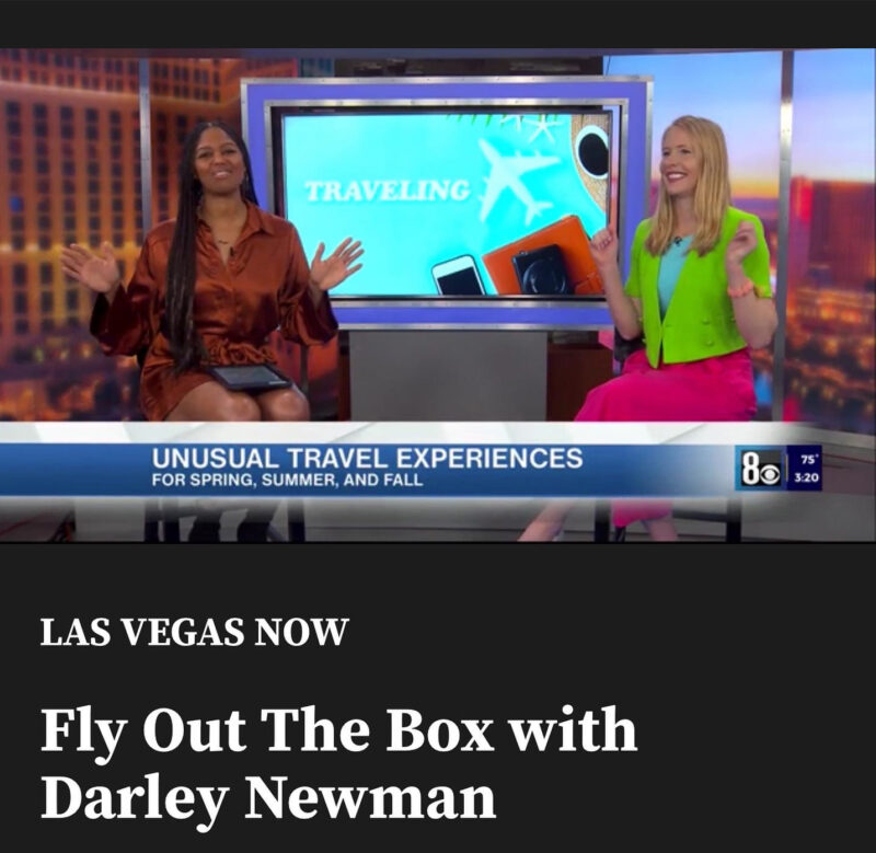 Fly out of the box with Darley Newman on Vegas News Now