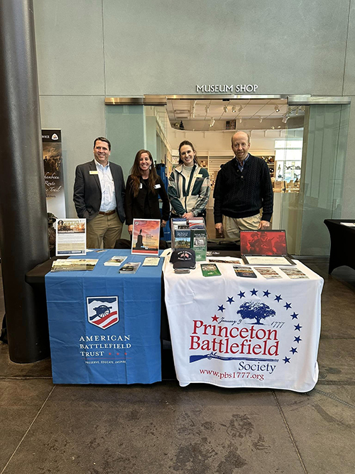 The American Battlefield Trust, with the help of the Princeton Battlefield Society and New Jersey State Historic Sites and Parks, shared their mission to reimagine the Princeton Battlefield for tourism and preservation.