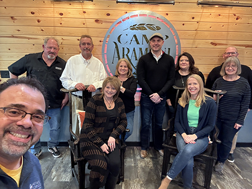 Bringing the community together! Local business owners, tourism officials and even the Mayor came out to be part of Darley's podcast taping at Camp Aramoni in LaSalle County, Illinois. Listen to these episodes in Season Two of the Travels with Darley Podcast.