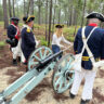 Camden Battlefield cannon demonstration