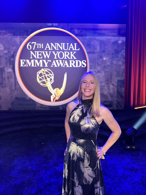 Darley Newman at the 67th Annual New York Emmy Awards Gala