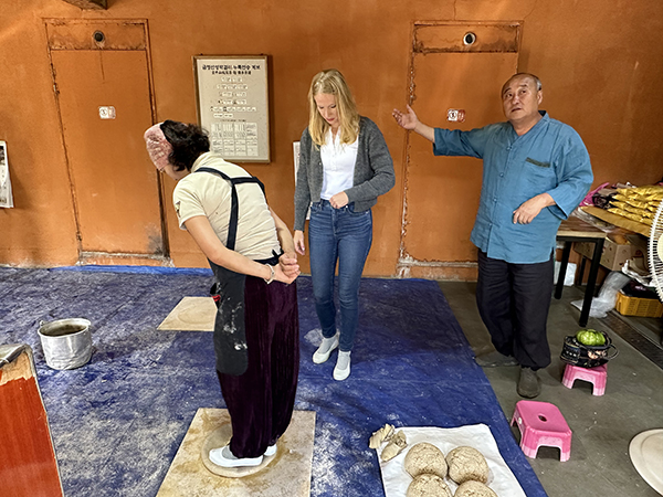 Learning to make Korea’s traditional folk wine at Geumjeongsanseong Makgeolli, where Chung Kil Yoo is the 15th generation of his family to make this traditional rice wine